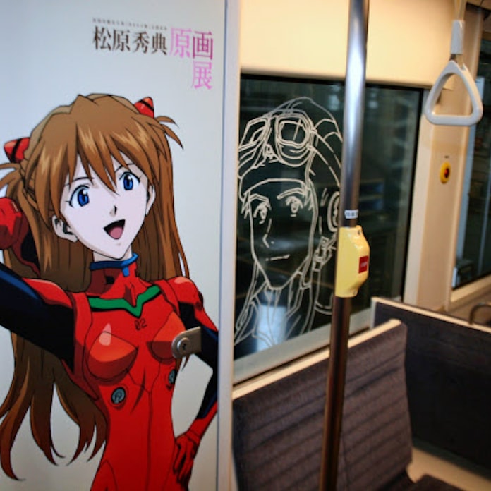 エヴァ など参加のアニメーター原画でラップ電車 富山 日本経済新聞 エヴァ など参加のアニメーター原画でラップ電車 富山 日本経済新聞