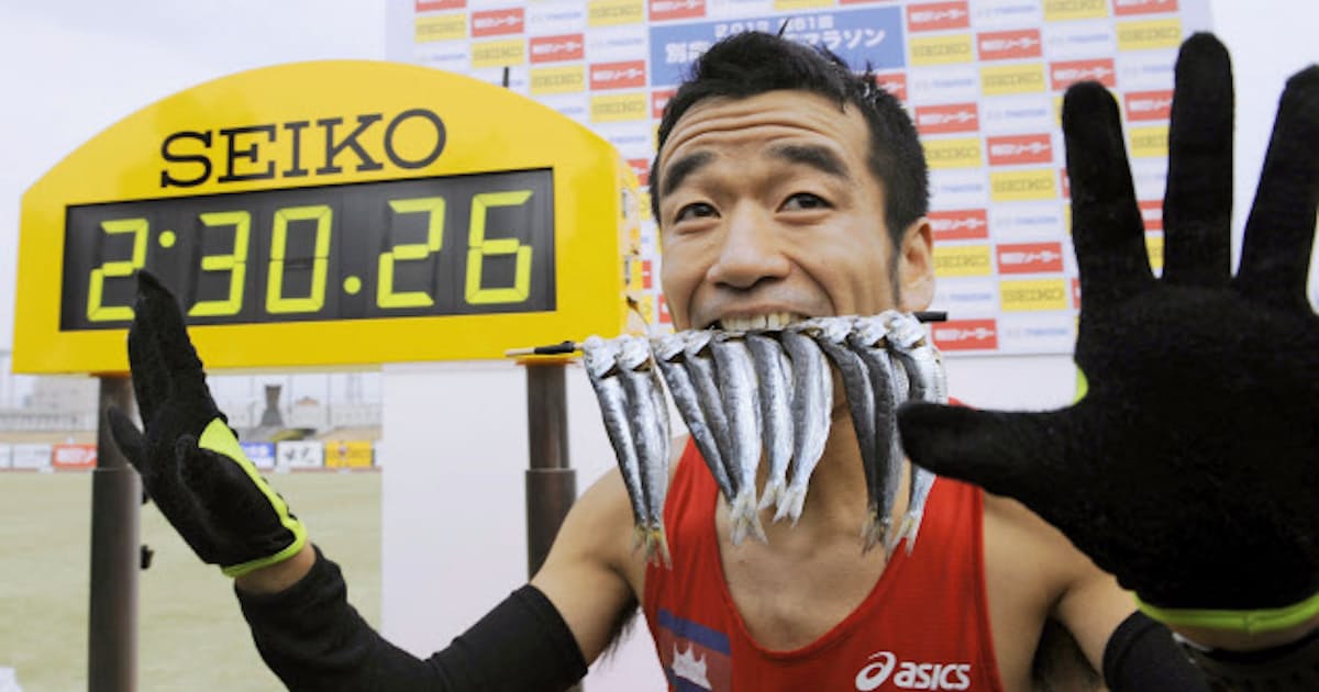 猫ひろしさん 夢の五輪へ前進 別大マラソン自己新 日本経済新聞 猫ひろしさん 夢の五輪へ前進 別大マラソン自己新 日本経済新聞