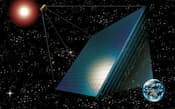 宇宙太陽光発電システムのイメージ(USEF提供)