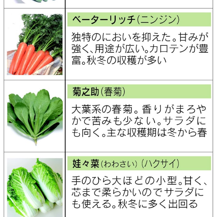苦くないピーマンや春菊 食卓に食べやすい野菜 日本経済新聞 苦くないピーマンや春菊 食卓に食べやすい野菜 日本経済新聞