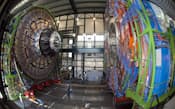 ヒッグス粒子発見へ実験を続ける欧州合同原子核研究機関（CERN）の検出器=CERN提供