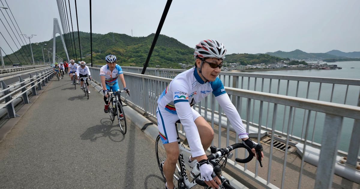 日本一のサイクリング道 しまなみ海道 80キロの絶景と味 日本経済新聞 日本一のサイクリング道 しまなみ海道 80キロの絶景と味 日本経済新聞