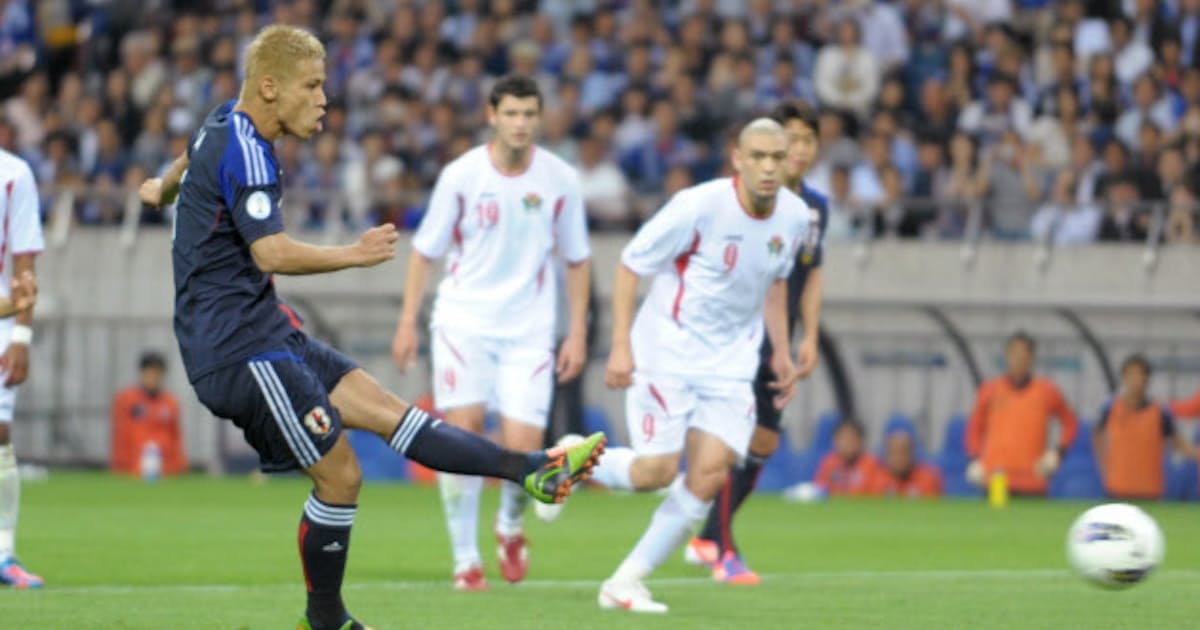 サッカー日本 ヨルダンに6 0で大勝 本田3得点 日本経済新聞 サッカー日本 ヨルダンに6 0で大勝 本田3得点 日本経済新聞