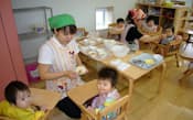 キッズタウン東十条保育園では0歳児から延長保育を受け入れている（東京都北区）