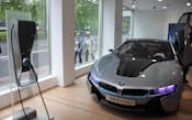 BMWが来年発売する予定のプラグインハイブリッド車のコンセプトモデル。価格は10万ユーロ以上になる見通し