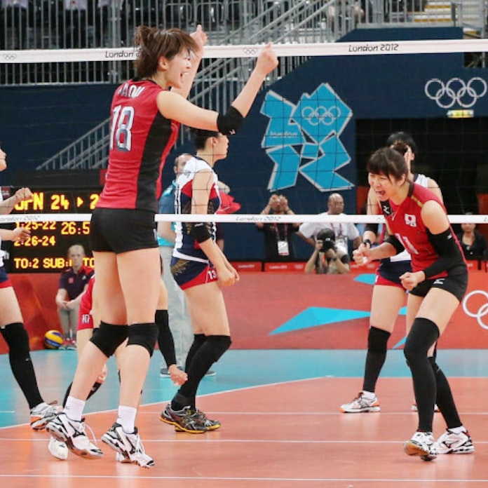 バレー女子 銅 韓国に完勝 28年ぶりメダルつかむ 日本経済新聞