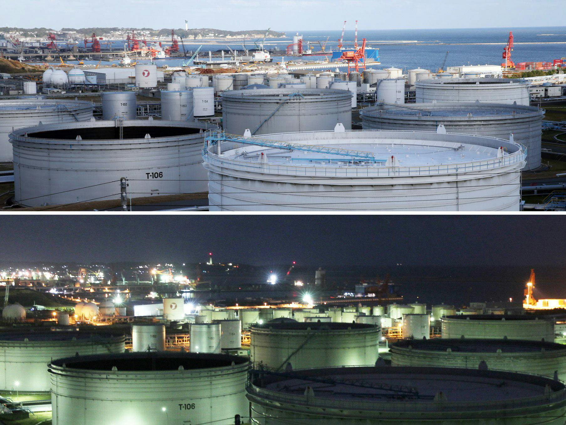 小名浜で工場夜景撮影ツアー 写真 日本経済新聞 小名浜で工場夜景撮影ツアー 写真 日本経済新聞