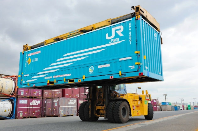 10トントラック並みコンテナも Jr貨物 モーダルシフト加速 日本経済新聞