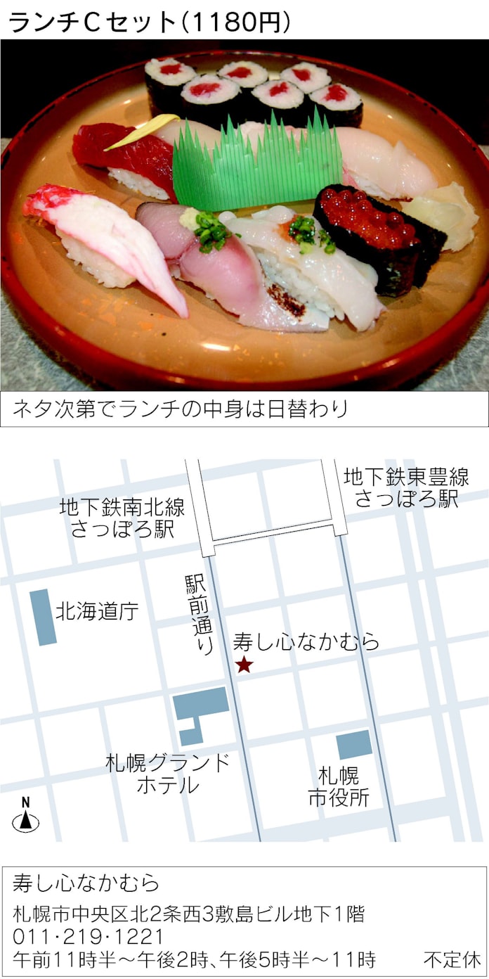 昼間からカニ ウニ天国 札幌の絶品すしランチ 日本経済新聞 昼間からカニ ウニ天国 札幌の絶品すしランチ 日本経済新聞