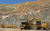 レアアースの原料となる鉱石の採掘現場(米カリフォルニア州マウンテンパス)