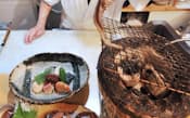 焼きものや造り、煮物など様々な食べ方で楽しめるのも魅力のひとつ(大阪市北区のたこ茶屋)