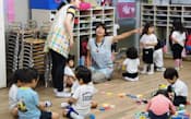 幼稚園でも長時間の預かり保育を実施しているところがある(東京都大田区の矢口幼稚園)