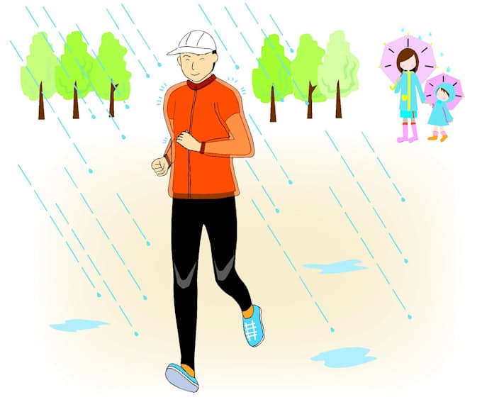 走りたいのに雨 そんな日の快適ランニング術 日本経済新聞