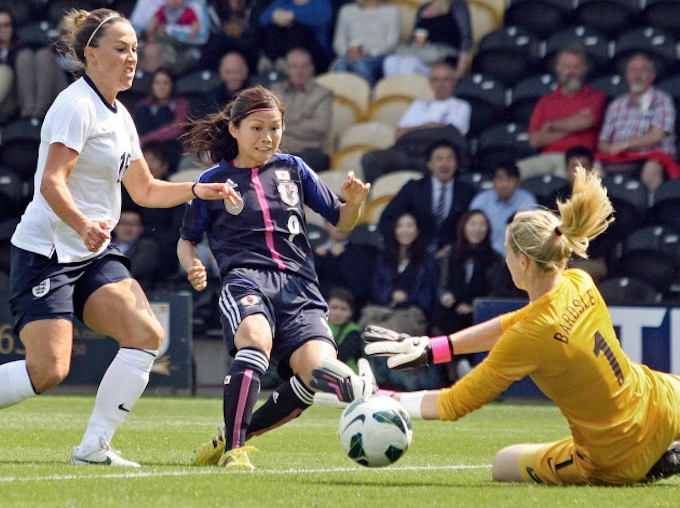 なでしこ イングランドと引き分け 国際親善試合 日本経済新聞