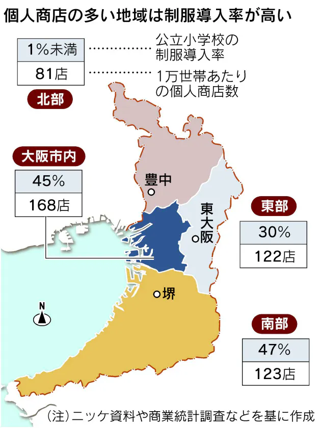 制服姿の小学生 大阪はなぜ多い 実は大人の都合 Nikkei Style