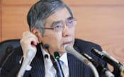 日銀の黒田総裁は11日の金融政策決定会合後の記者会見で、長期金利の安定化に自信を示した