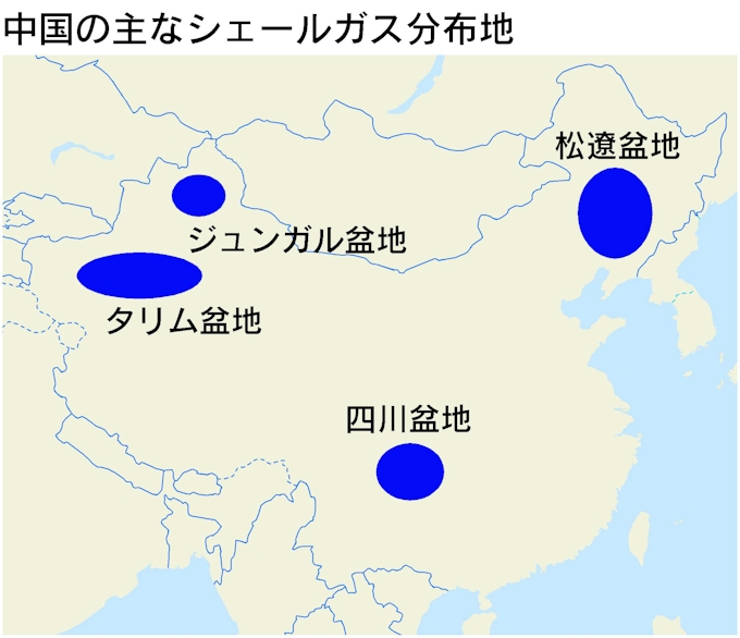 シェールガス大国めざす中国 野望 阻む課題山積 日本経済新聞
