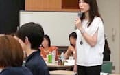 キャリアカウンセラーの藤井佐和子さんは大学などで女性にキャリア教育を行う(東京都千代田区)=一部画像処理しています