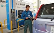 JXエネは水素の製造から販売まで一貫供給体制構築を急ぐ(写真は神奈川県海老名市の水素ステーション)