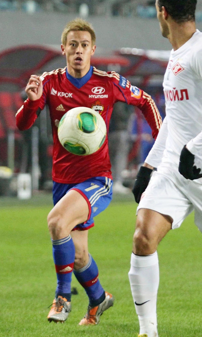 本田 トップ下でフル出場 ロシア プレミアリーグ 日本経済新聞