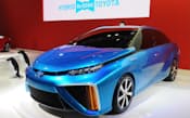大阪モーターショーでトヨタが展示した燃料電池車　FCV CONCEPT(2013年12月20日、大阪市住之江区)