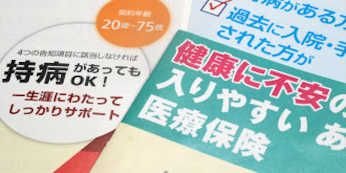 広がる 持病ok 保険 料金割高でも関心高く 日本経済新聞