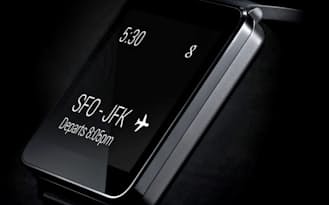 LG電子が公表したスマートウオッチの新商品「Gウオッチ」のイメージ