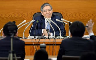 日銀の黒田東彦総裁