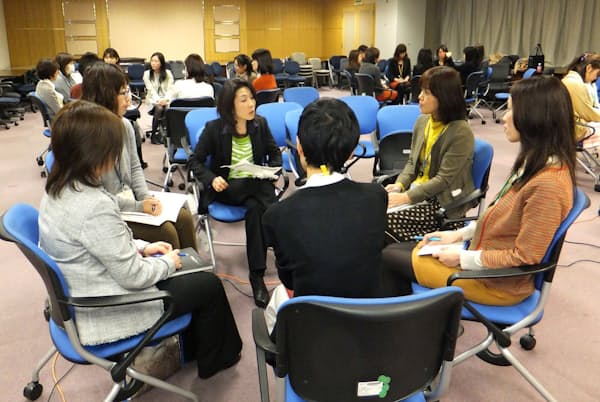 先輩管理職が多様なキャリアを本音で語るNTT東日本の「きらきらサポーターズカフェ」 先輩管理職が多様なキャリアを本音で語るNTT東日本の「きらきらサポーターズカフェ」