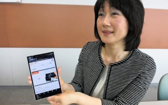 カスタマーサービス企画部の木村奈津子部長は動画によるサポート体制の拡充を積極的に進める。