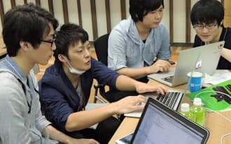 全国から集まった大学生が、美波町活性化のアプリ開発に挑んだ(東京都港区)