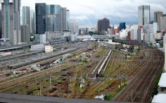 JR東日本が山手線新駅と合わせ高層ビルの建設を計画する開発用地