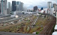 JR東日本が山手線新駅と合わせ高層ビルの建設を計画する開発用地