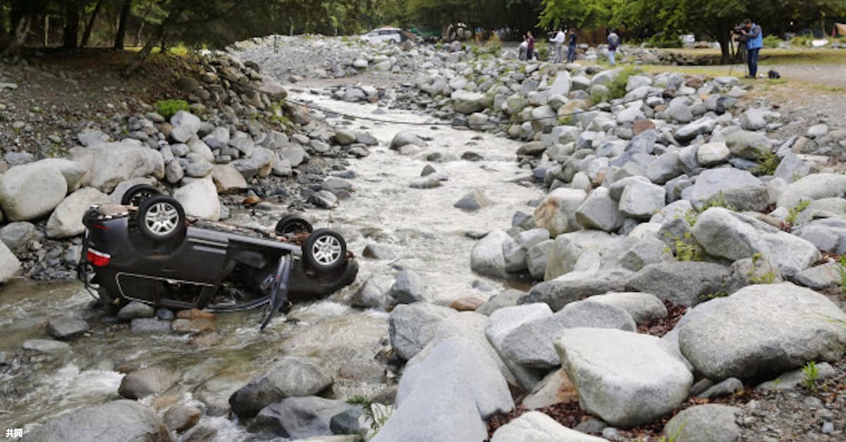 3遺体発見 母子と確認 神奈川のキャンプ場事故 日本経済新聞