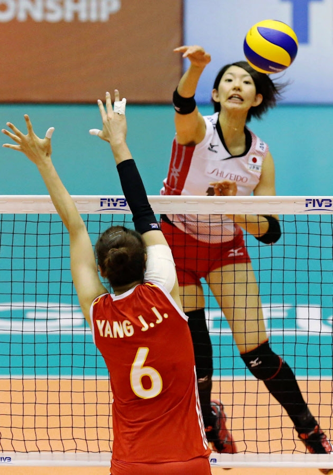 日本 中国に勝ち4連勝 バレー女子ワールドgp 日本経済新聞