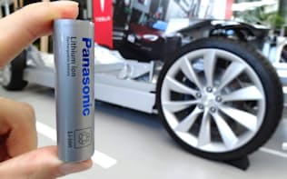 パナソニックの電気自動車向けリチウムイオン電池