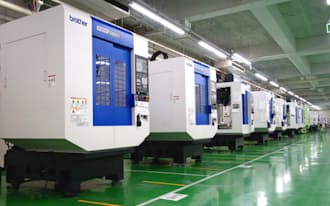 今期はEMS向けに工作機械の受注が増加(愛知県刈谷市の刈谷工場)