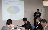 サノフィの取り組みは企業健保担当者の関心を集めた（東京都中央区）