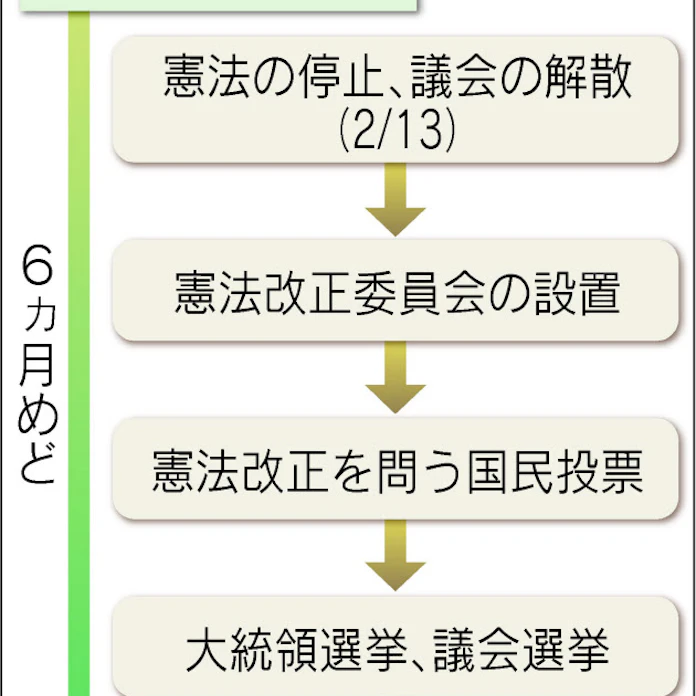 エジプト 民政移行に6カ月 憲法停止し議会解散 日本経済新聞