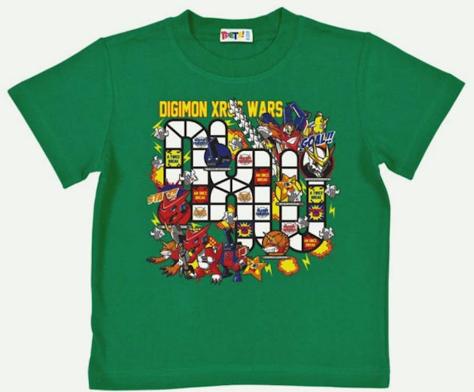 クイズなどシャツの柄に 日本経済新聞 クイズなどシャツの柄に 日本経済新聞