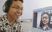 オンライン講座を担当するインドネシア語の講師（東京都港区のインターカルチュラル・ネットワークス・ジャパン）