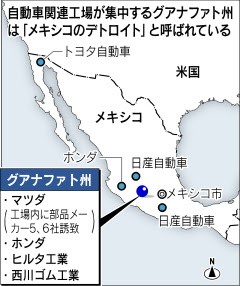 自動車部品メーカー メキシコで納入先を多様化 日本経済新聞 自動車部品メーカー メキシコで納入先を多様化 日本経済新聞