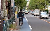 今後は自転車レーンを中心に整備していく方針（渋谷区）