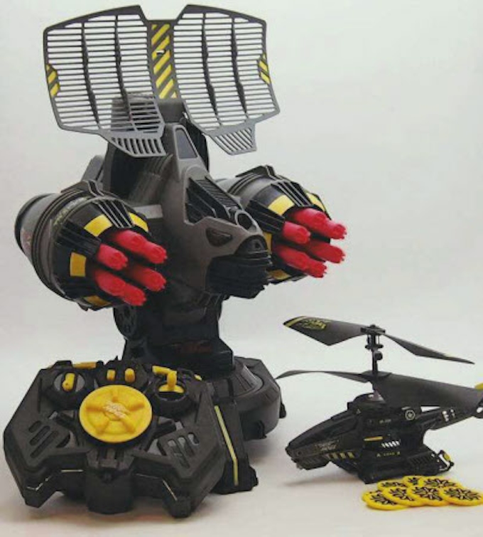 ヘリとロボットの対戦楽しめる無線操縦玩具 ハピネット 日本経済新聞