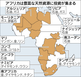 進出企業 相次ぎ標的に アフリカ投資リスク大きく 日本経済新聞
