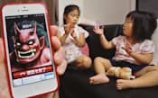 子供が言うことを聞かずに遊んでいる時に使うアプリ「鬼から電話」（千葉県柏市）