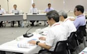 23日、原子力規制委が開いた2回目の審査会合（東京都港区）