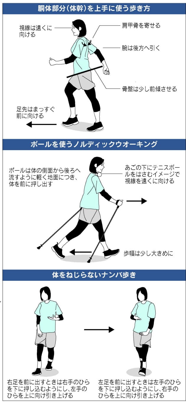 自己流は逆効果 健康ウオーキングの正しい方法は Nikkei Style 自己流は逆効果 健康ウオーキングの正しい方法は Nikkei Style