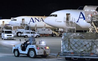 貨物拠点が集積する沖縄に航空機整備の新会社を設立する（那覇空港の貨物ターミナル）
