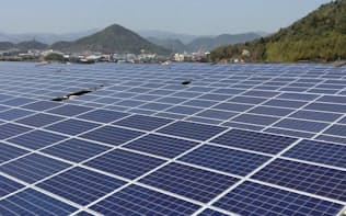 ループは太陽光発電など再生可能エネルギーを約30%活用している
